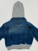 Load image into Gallery viewer, Hooded Jean Jacket
